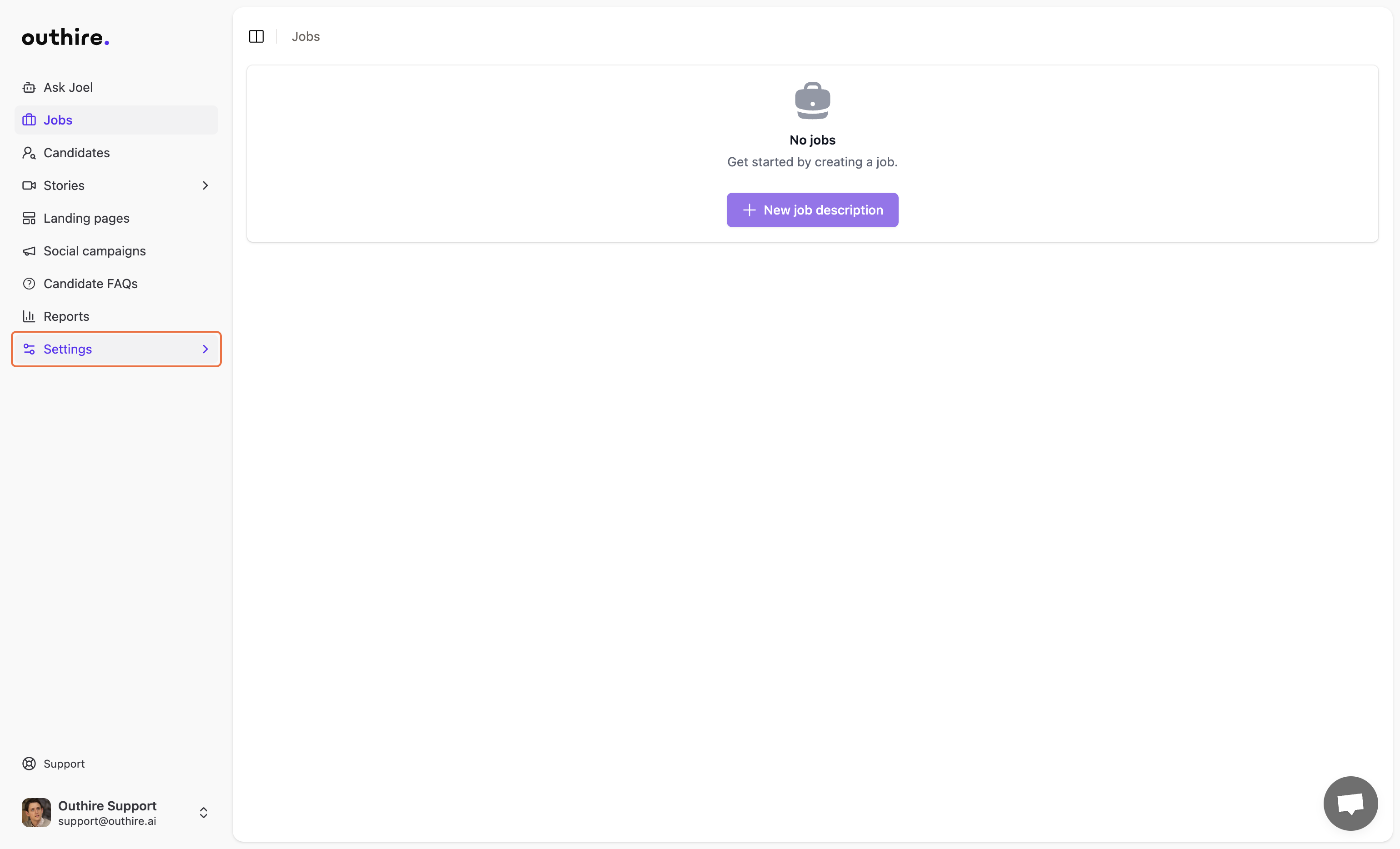 Step 1: Click on Settings